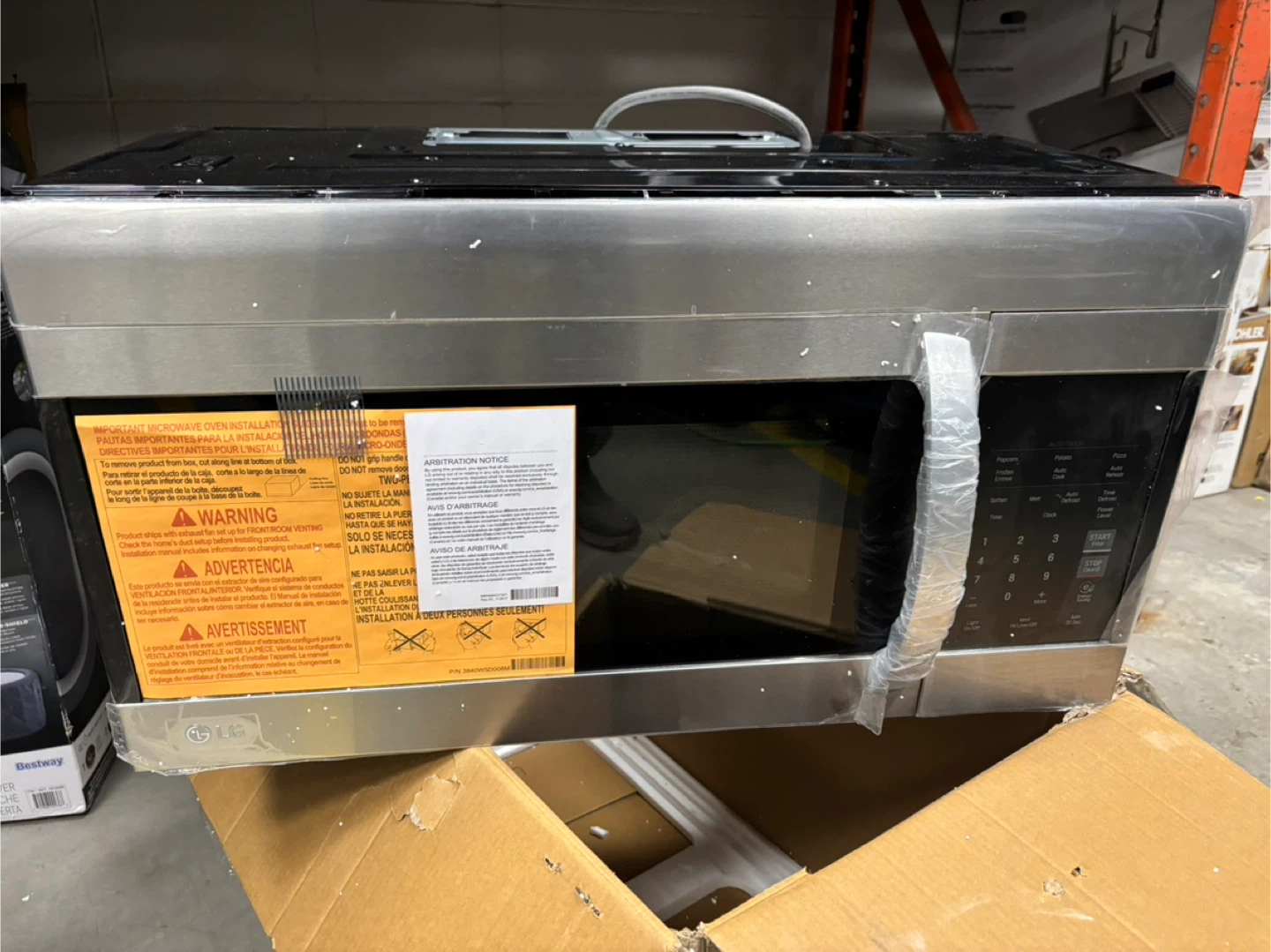 LG Over-the-Range Microwave Oven