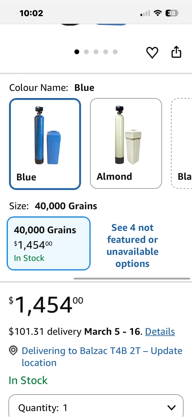 DURAWATER Fleck 5600 SXT Whole House Water Softener - photo 4