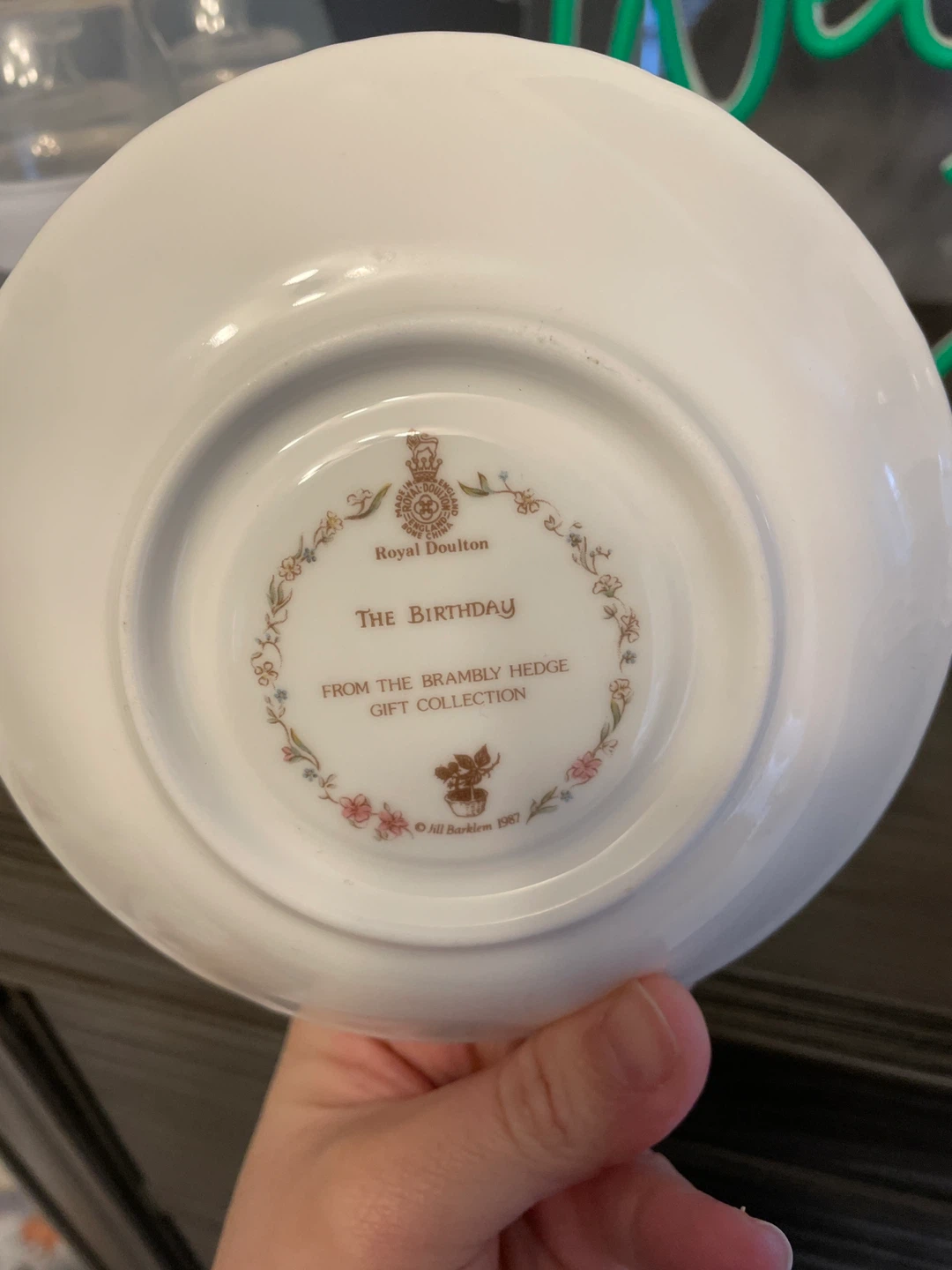 Beatrix Potter Peter Rabbit Teacup and Saucer - photo 4