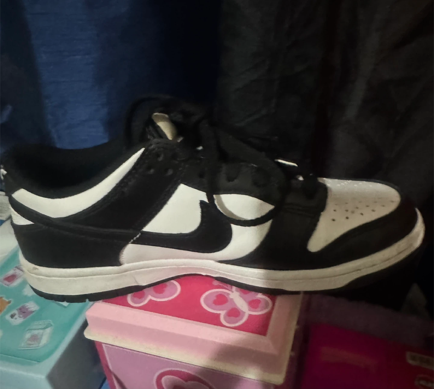 Nike Dunk Low (Black/White) Sneakers - photo 2