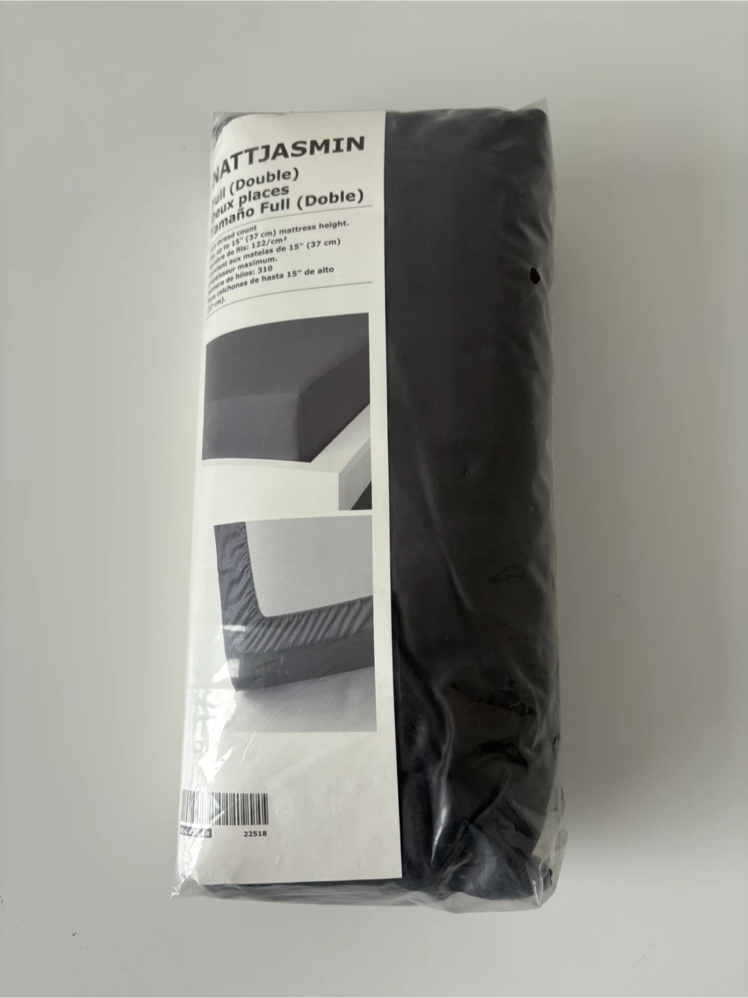 IKEA NATTJASMIN Full/Double Fitted Sheet