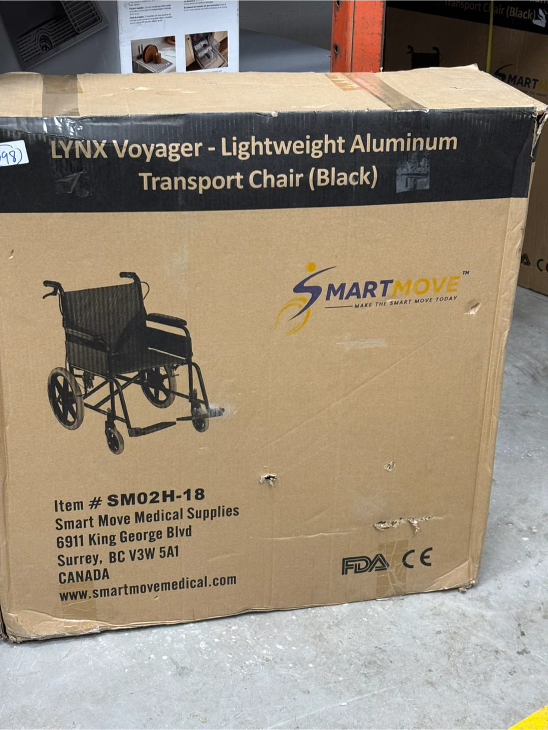 Smart Move LYNX Voyager Lightweight Chair (Black) - photo 3