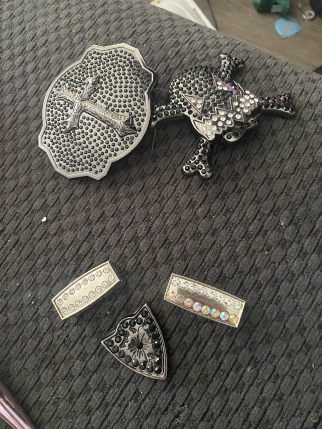 Belt Buckles - Skull & Crossbones and Shield Designs