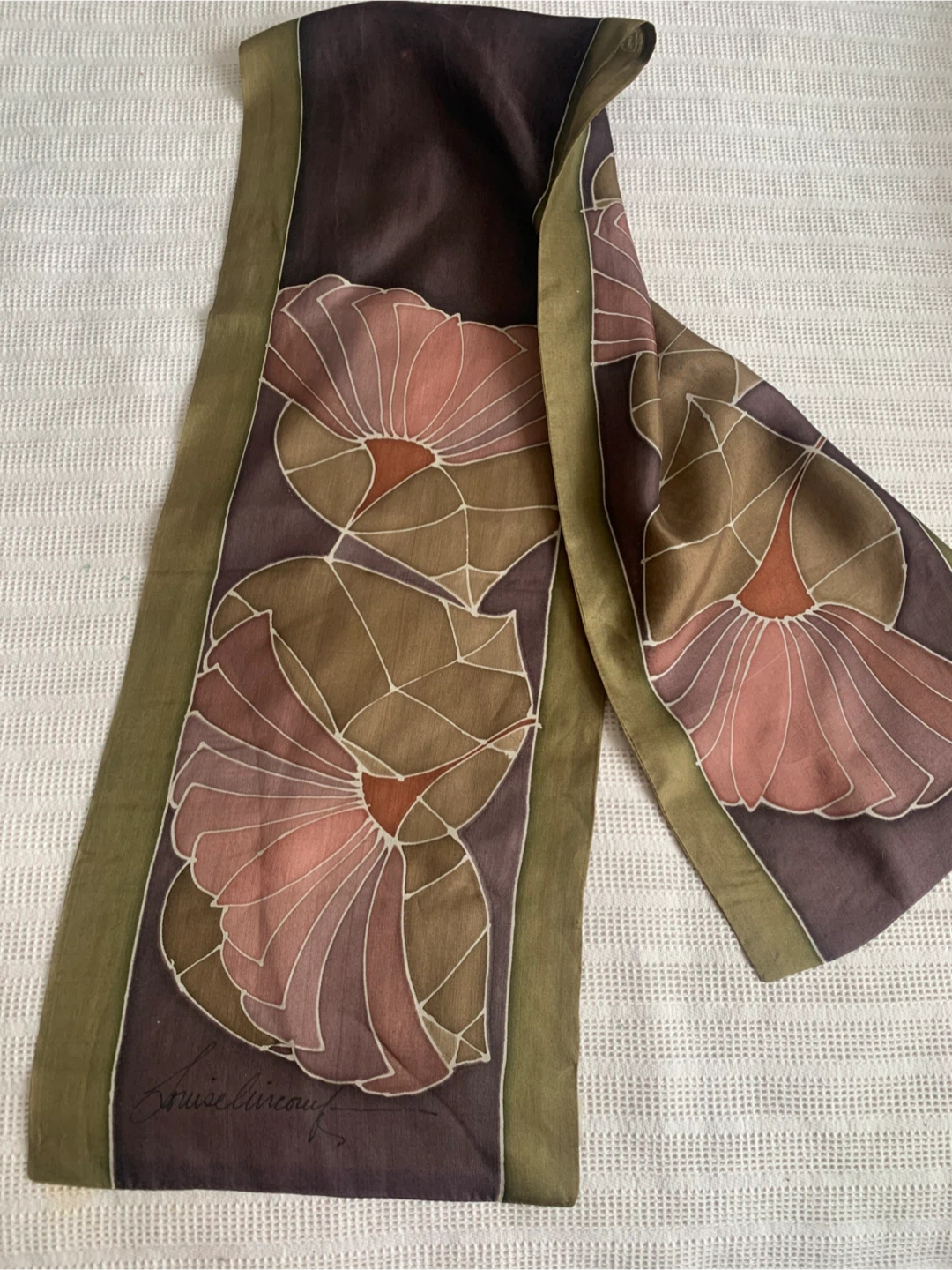 Louise Lincourt Art Silk Scarf