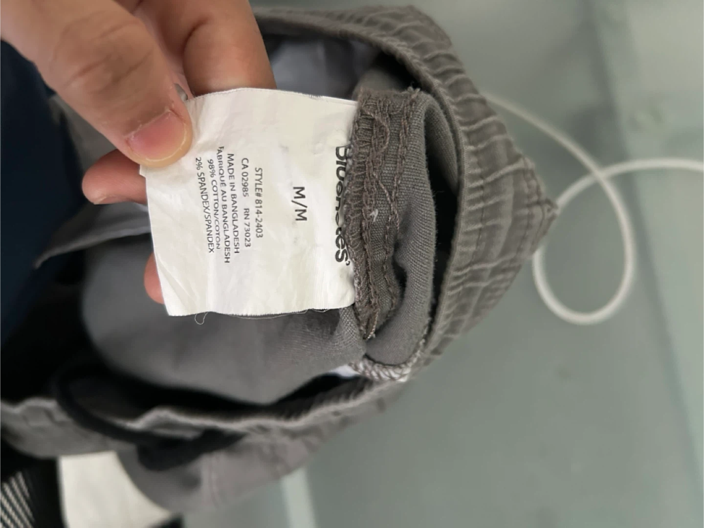 Bluenotes Grey Cargo Joggers M/M - photo 3
