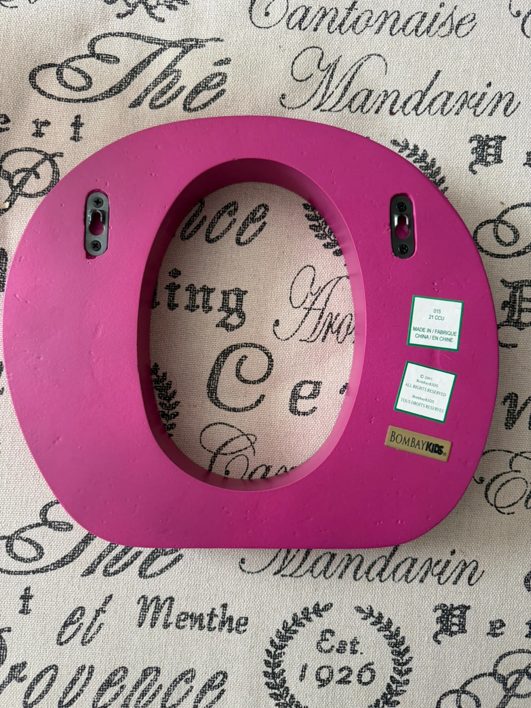 Bombay Kids Pink Letter 'O' Wall Decor - photo 2