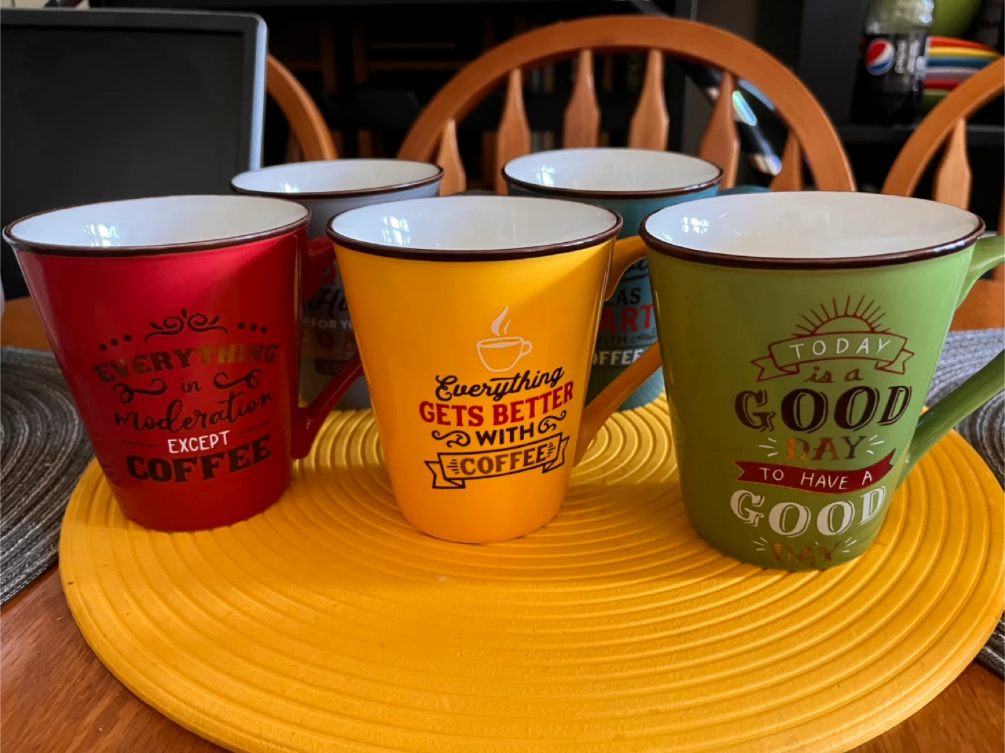 $3 each -Coffee Themed Mugs