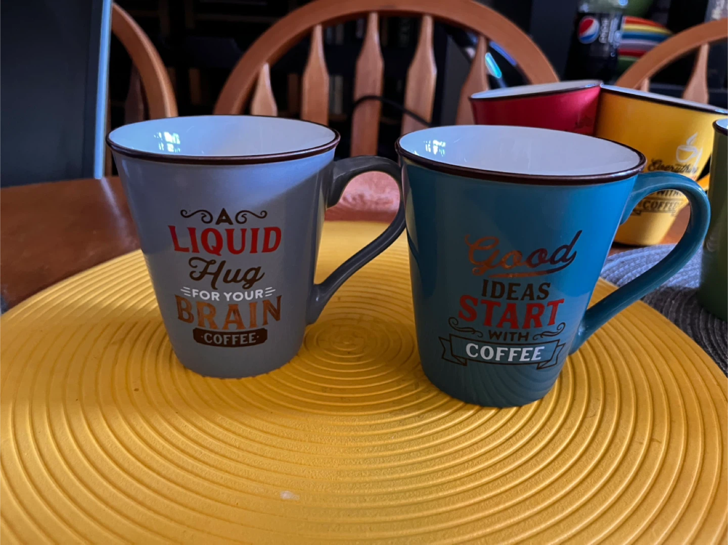 $3 each -Coffee Themed Mugs - photo 2