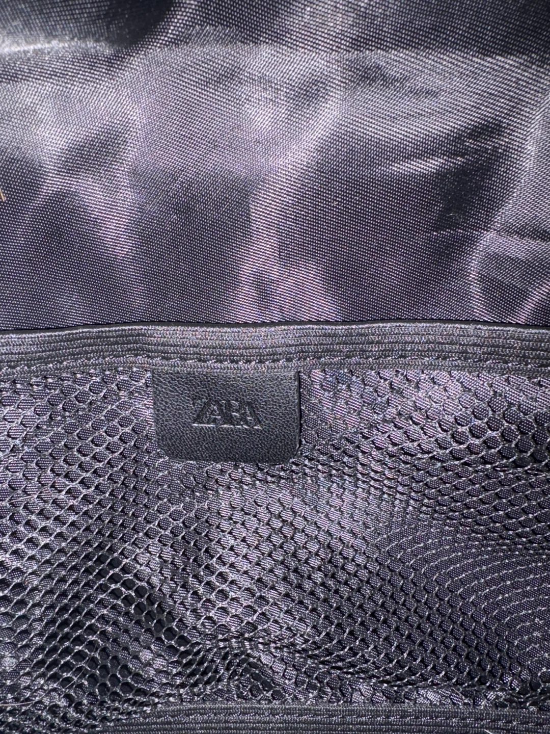 Zara Black Fanny Pack / Belt Bag - photo 2