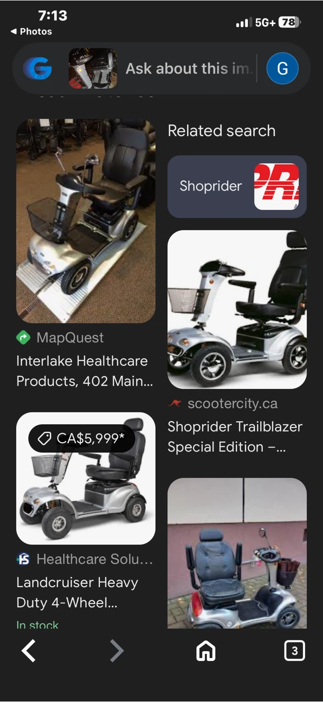 Shoprider Mobility Scooter Special Edition