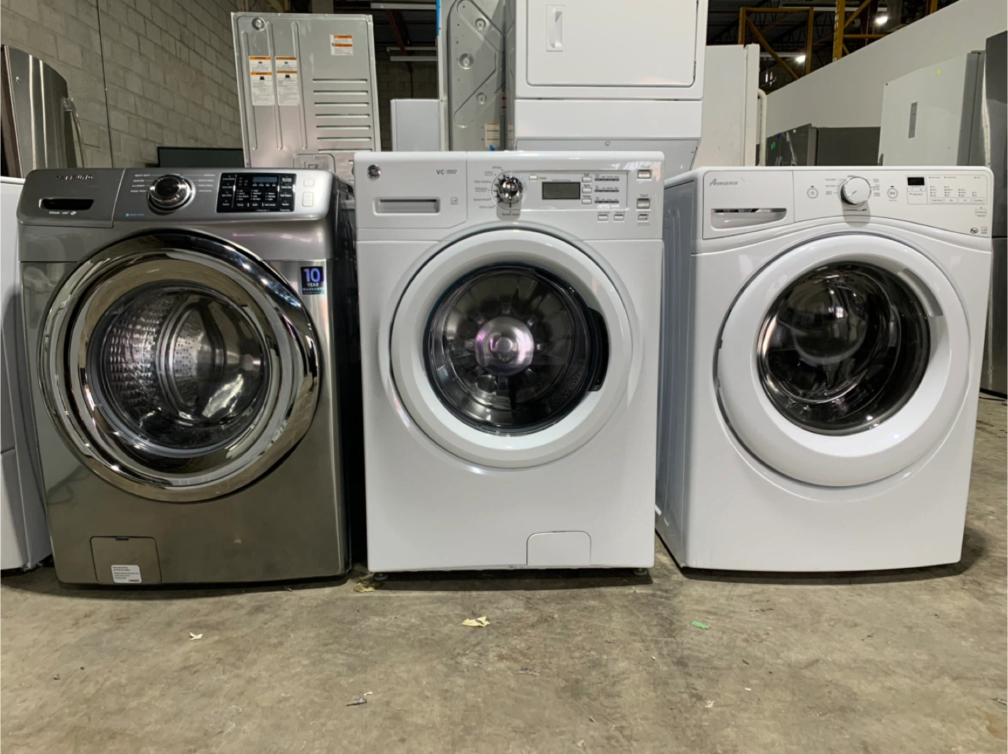 Samsung -GE Front Load Washer starting 375/- only