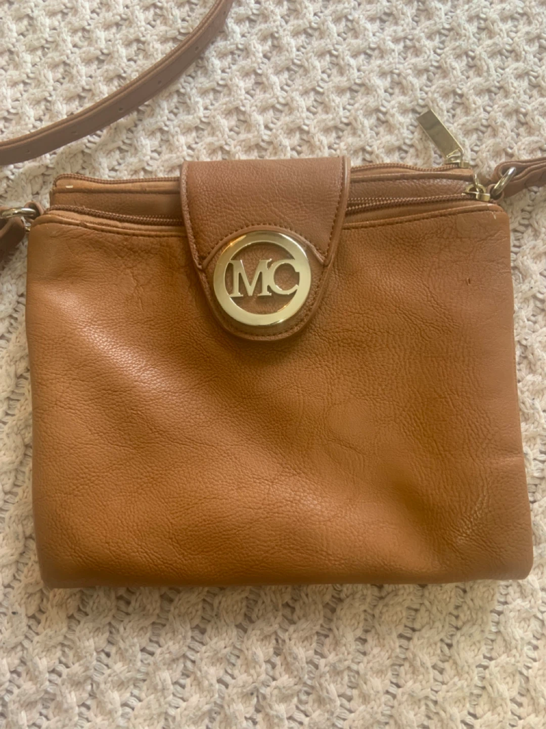 Women’s Brown MC cross body Shoulder Bag
