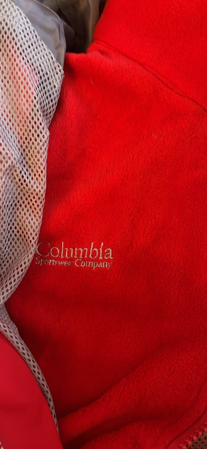 Columbia Ski Jacket - Red/Grey - photo 3