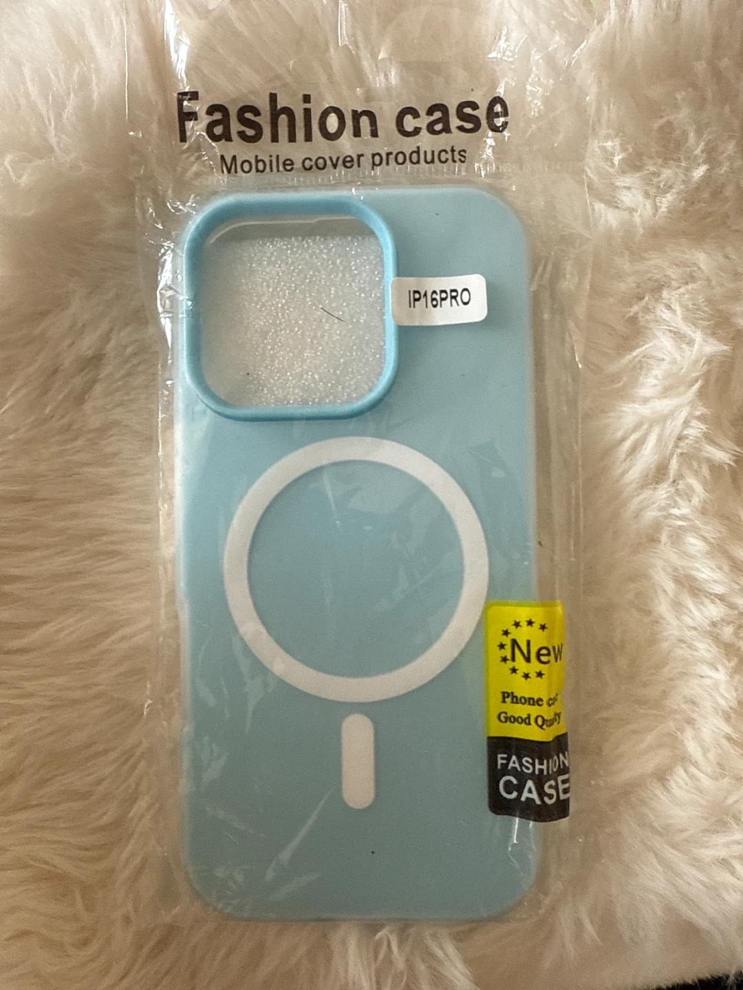 Light Blue iPhone 16 Pro Magnetic Case