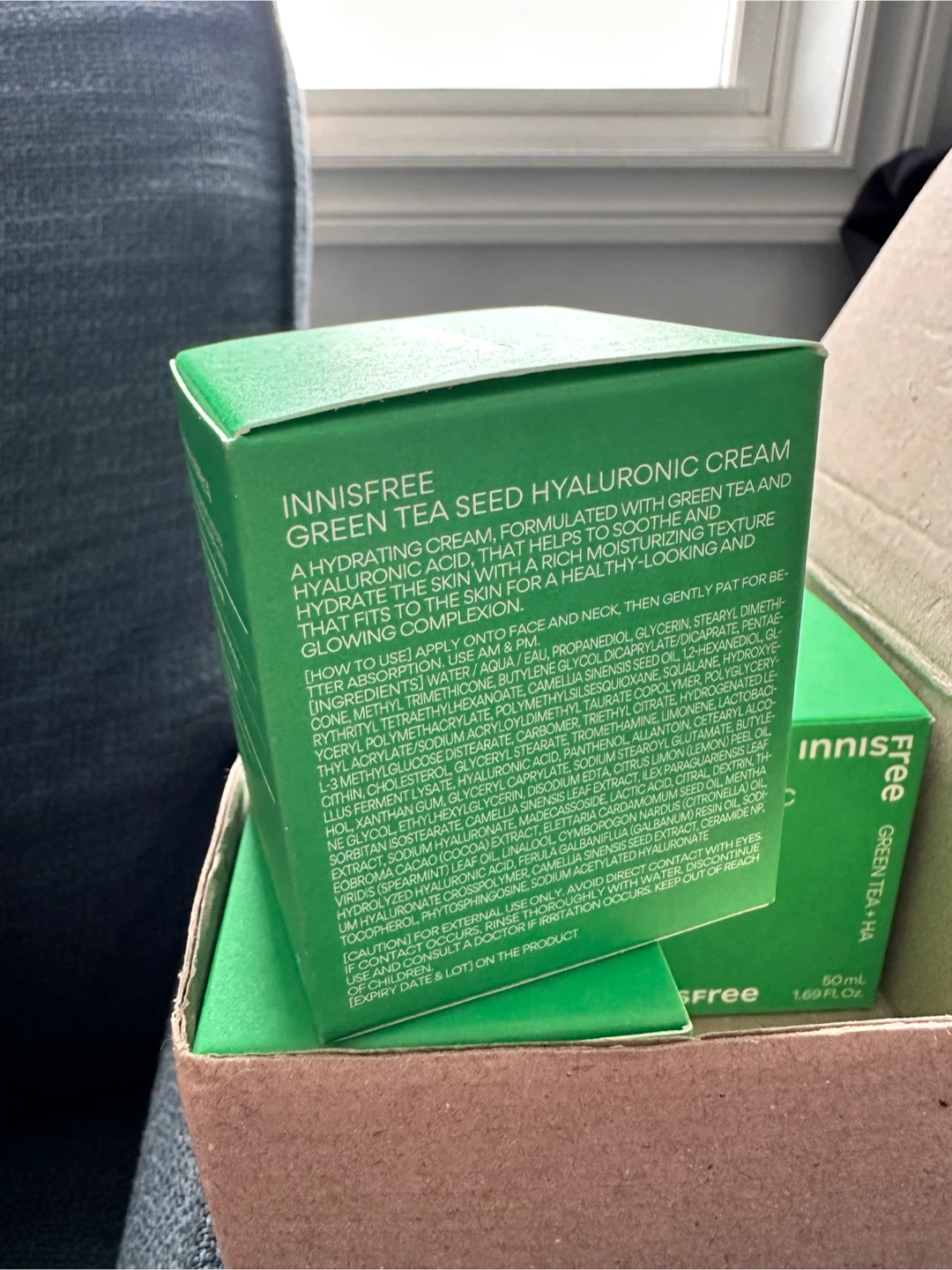 Innisfree Green Tea Seed Hyaluronic Cream - photo 2
