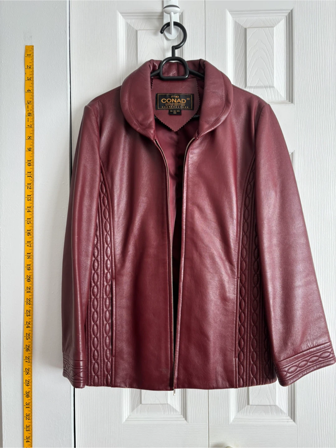 100% lamb-leather vintage jacket