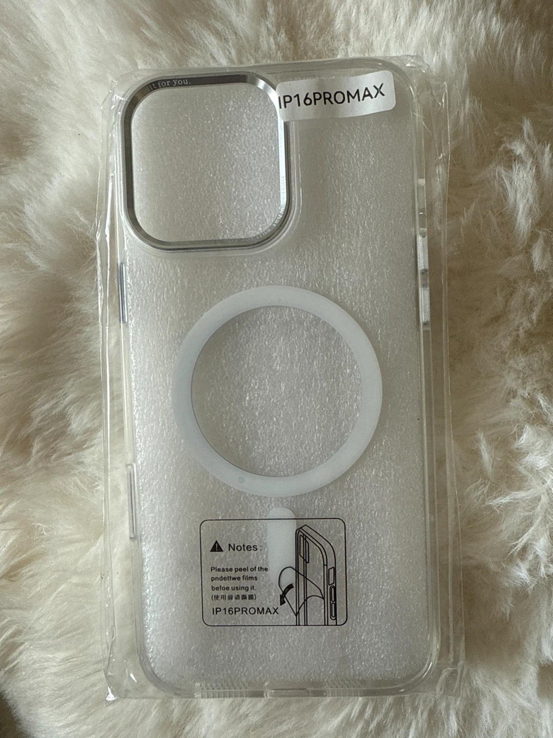 Clear Phone Case for iPhone 16 Pro Max