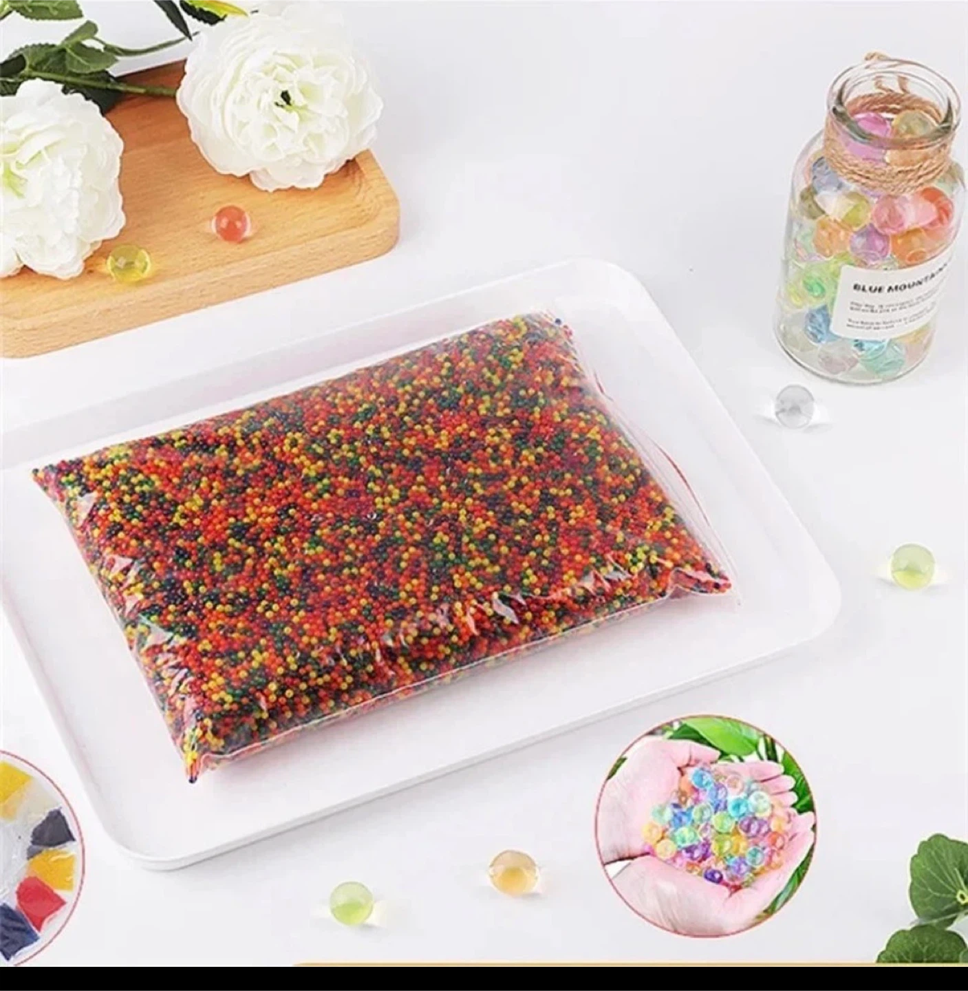Assorted Colour Water Beads for Decor