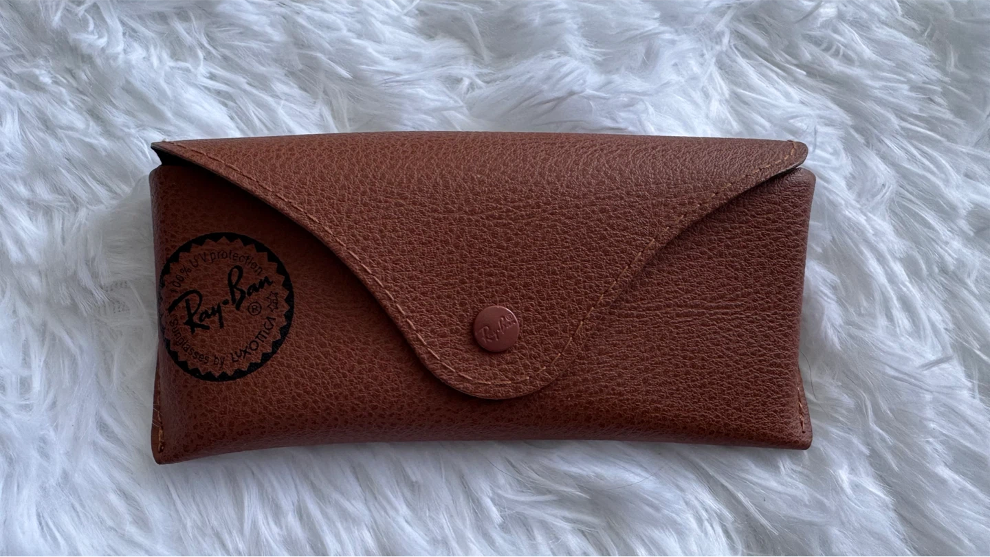 Ray-Ban Brown Eyeglasses Case