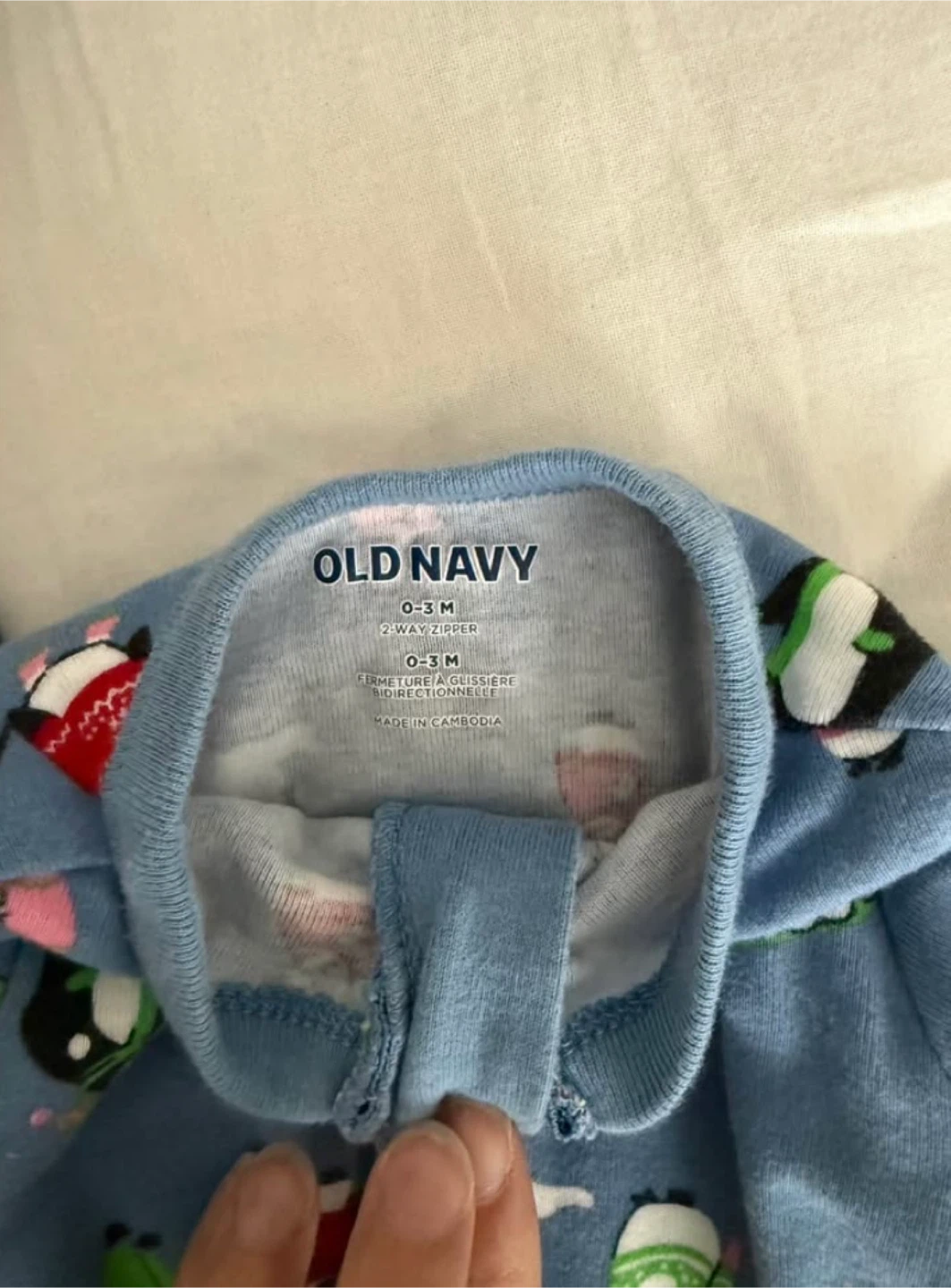 Old Navy Baby Sleepers - 0-3 Months - photo 2