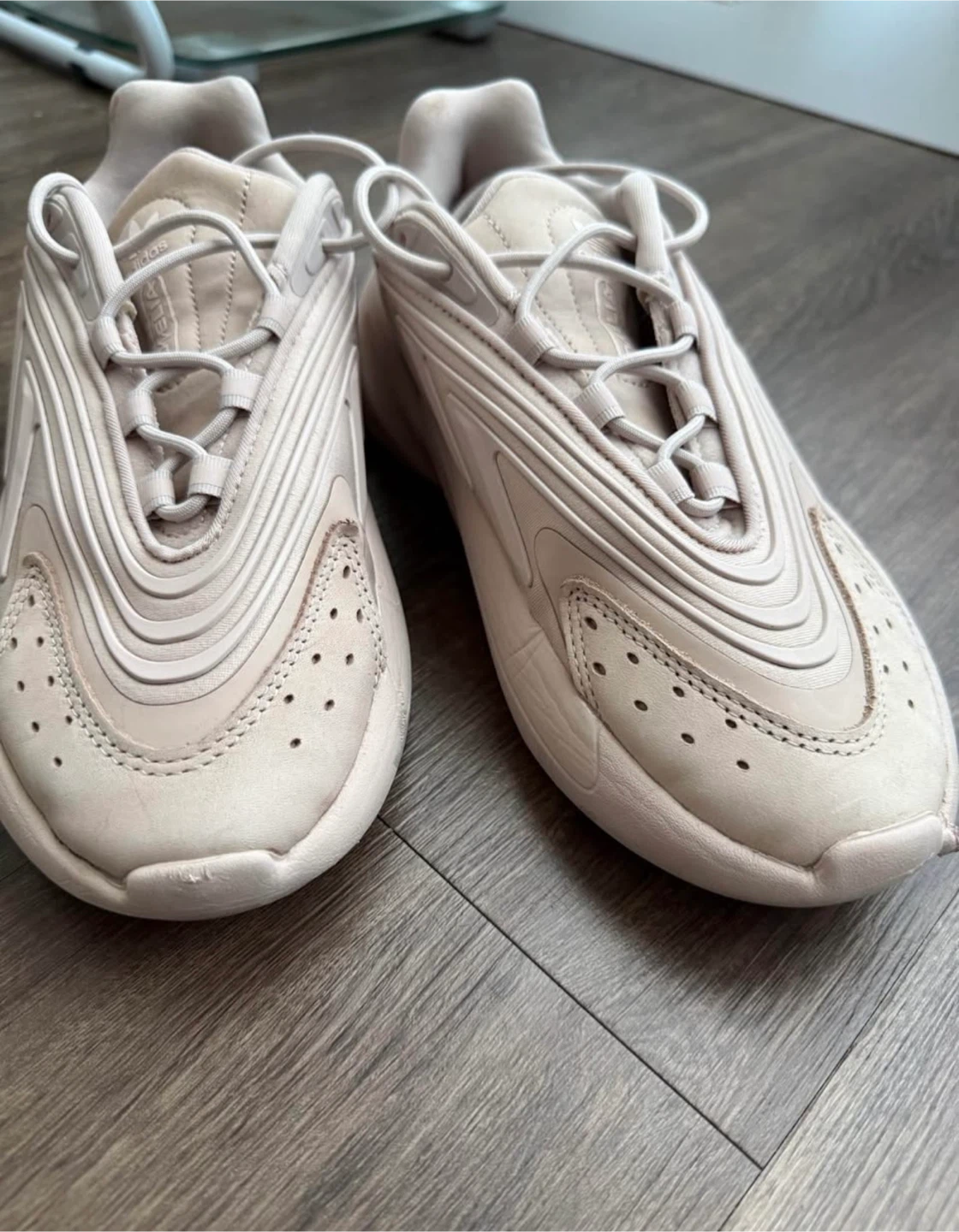 Adidas Ozelle Shoes - Women's Size 6 - Light Pink - photo 2