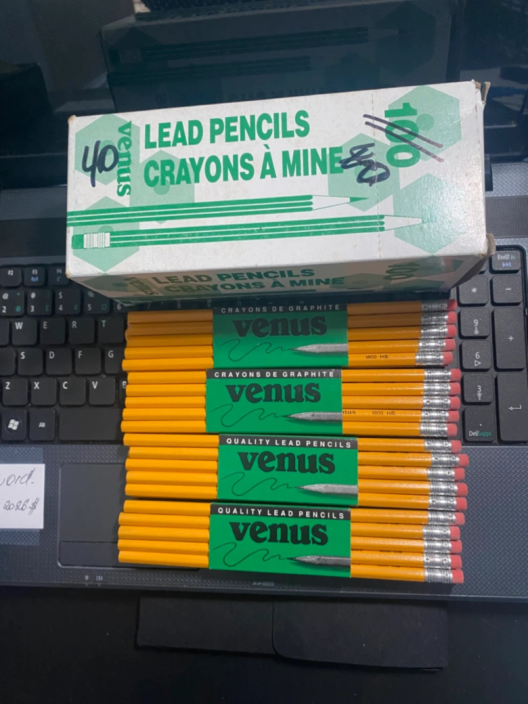 Venus Lead Pencils - 40 Count