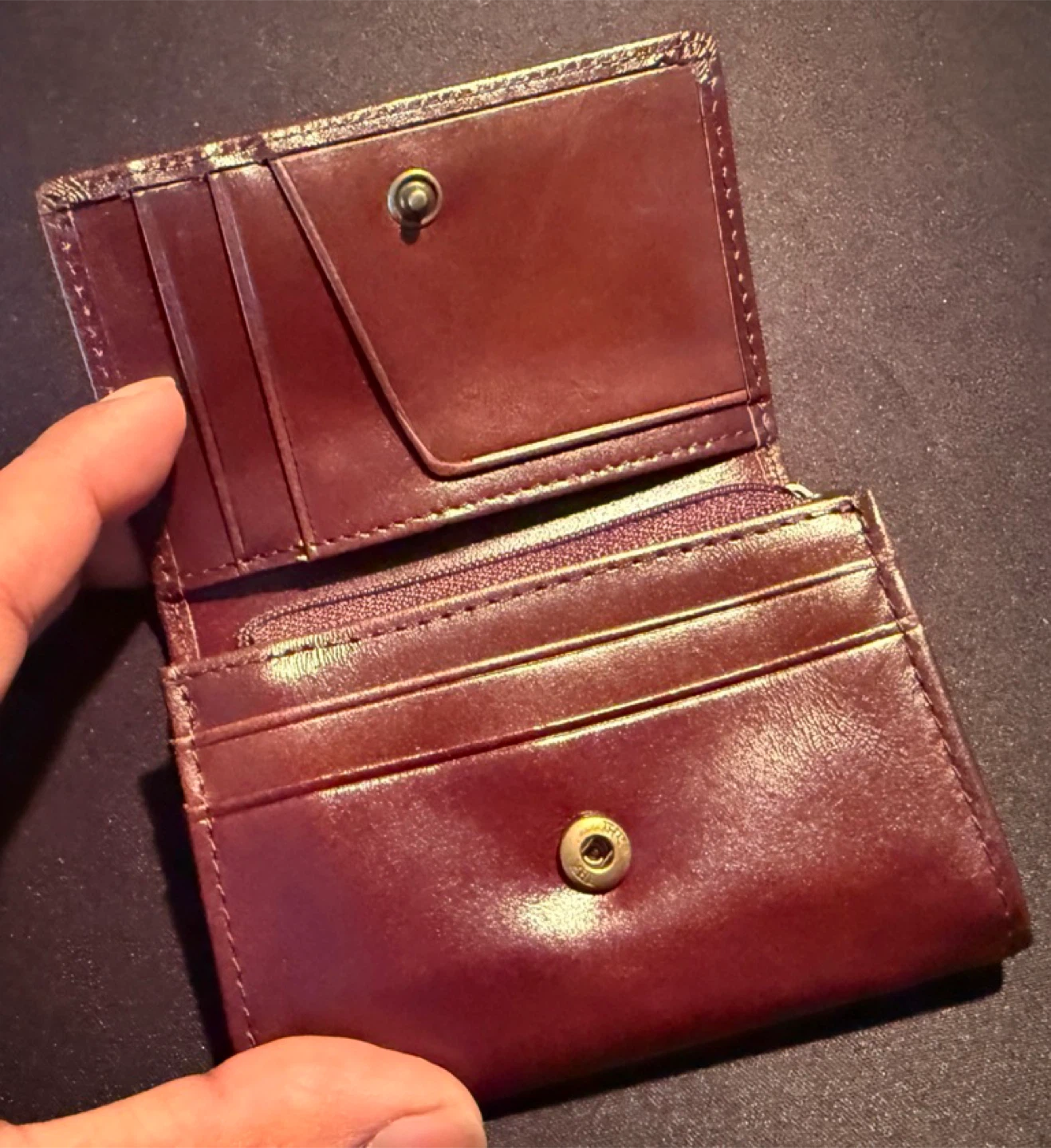 Minimalistic Leather Wallet-Card Holder (NEW) - photo 5