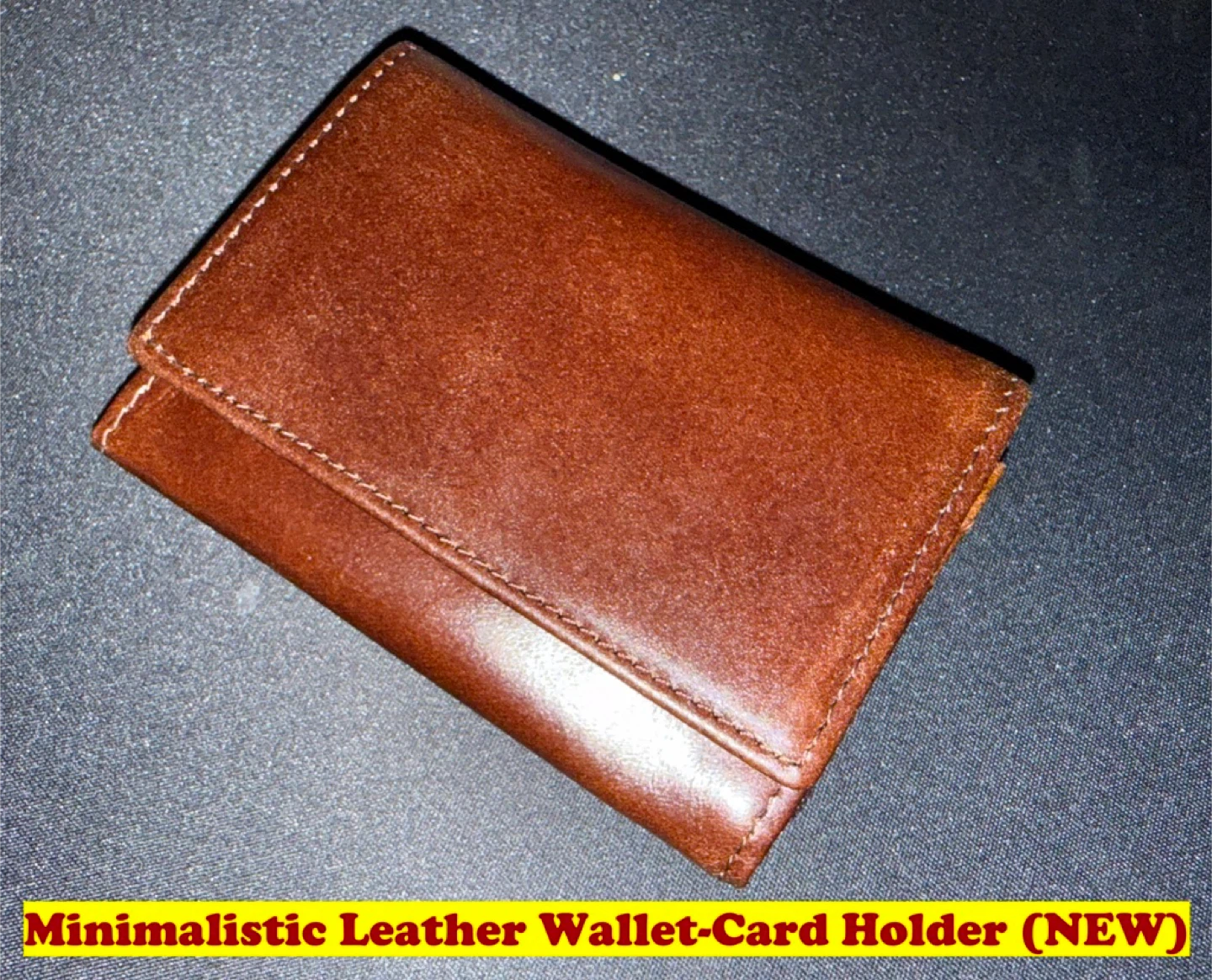 Minimalistic Leather Wallet-Card Holder (NEW) - photo 2