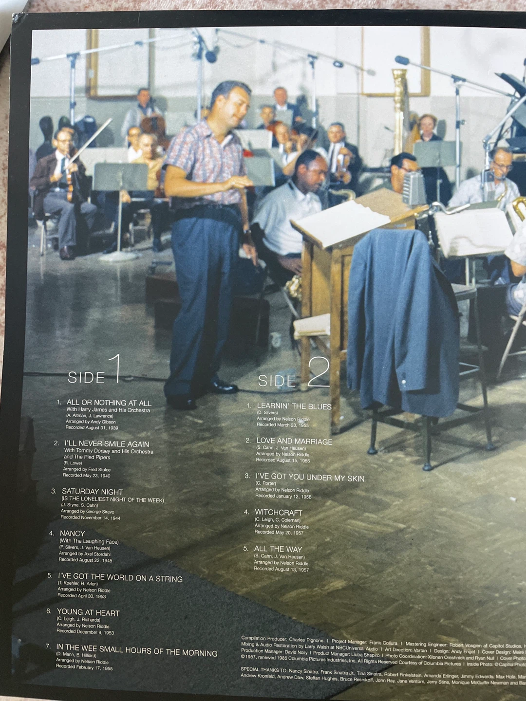 Ultimate Sinatra Vinyl Record - photo 2