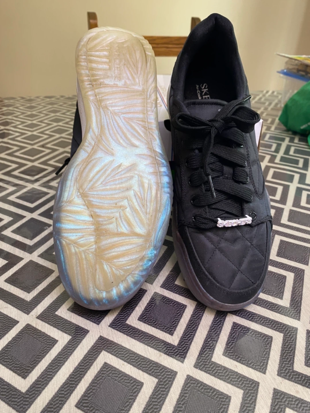 Skechers Court Classics Black Vegan Sneakers - photo 4