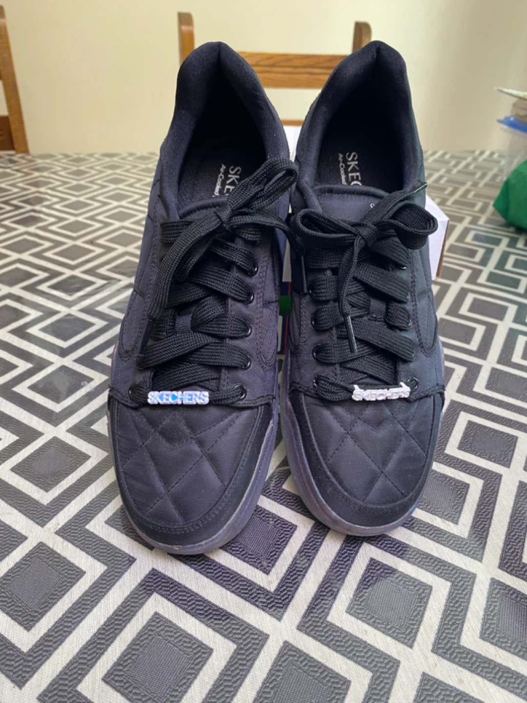 Skechers Court Classics Black Vegan Sneakers - photo 2