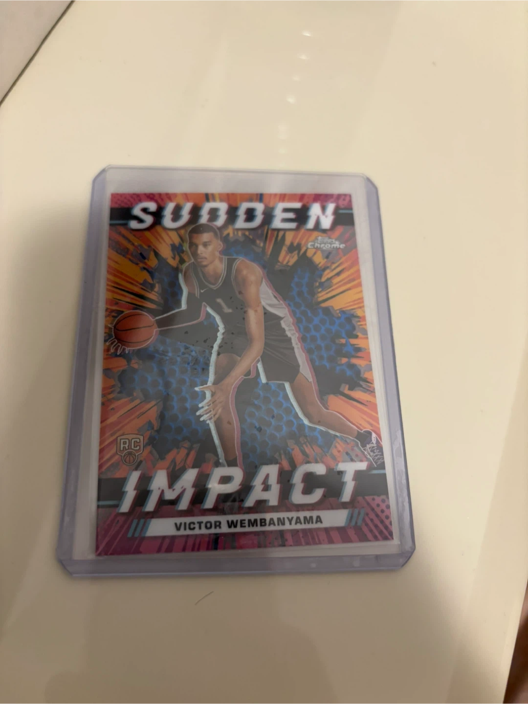 2024 Topps Chrome Sudden Impact Victor Wembanyama RC Card