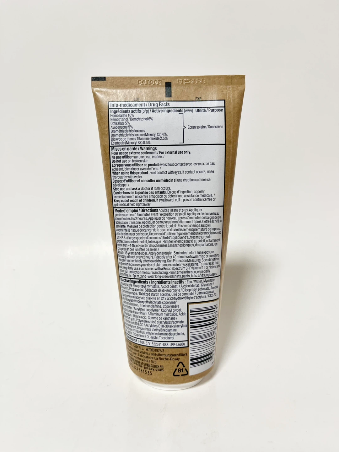 La Roche-Posay Sunscreen SPF 50+ Sensitive Skin Lotion 200ml - photo 2