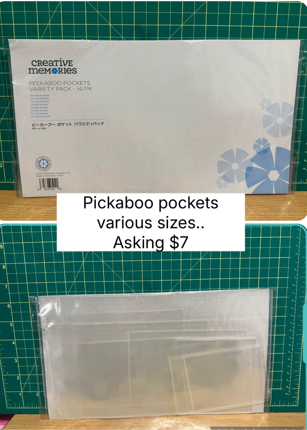 Creative Memories Pickaboo Pockets Variety Pack - 14/PK