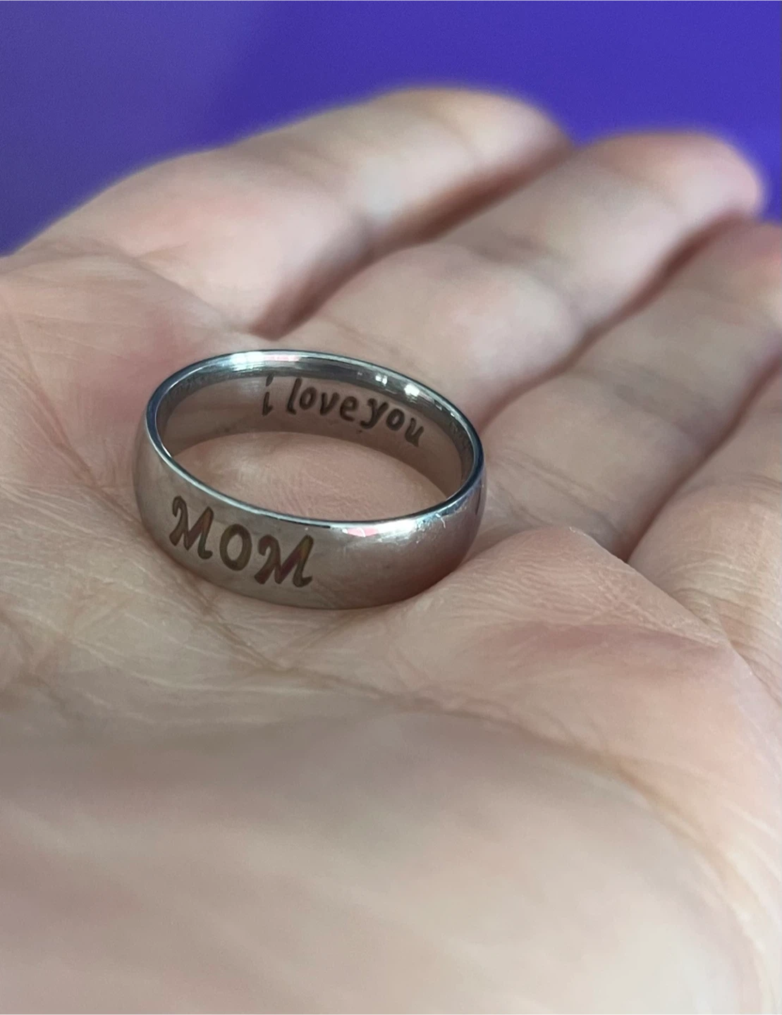 Ring "Mom I Love You"