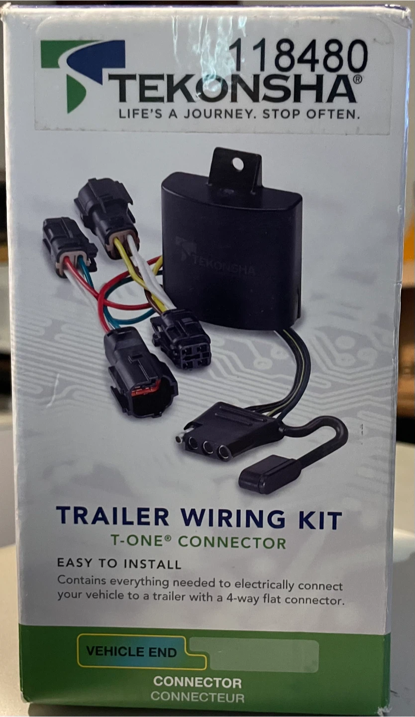 Tekonsha Trailer Wiring Kit - T-One Connector