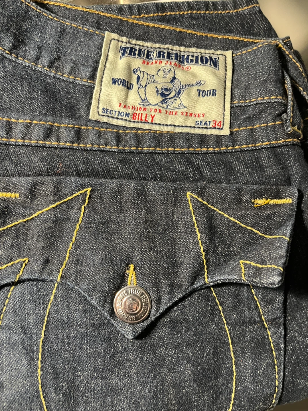 True Religion Billy Jeans Size 36