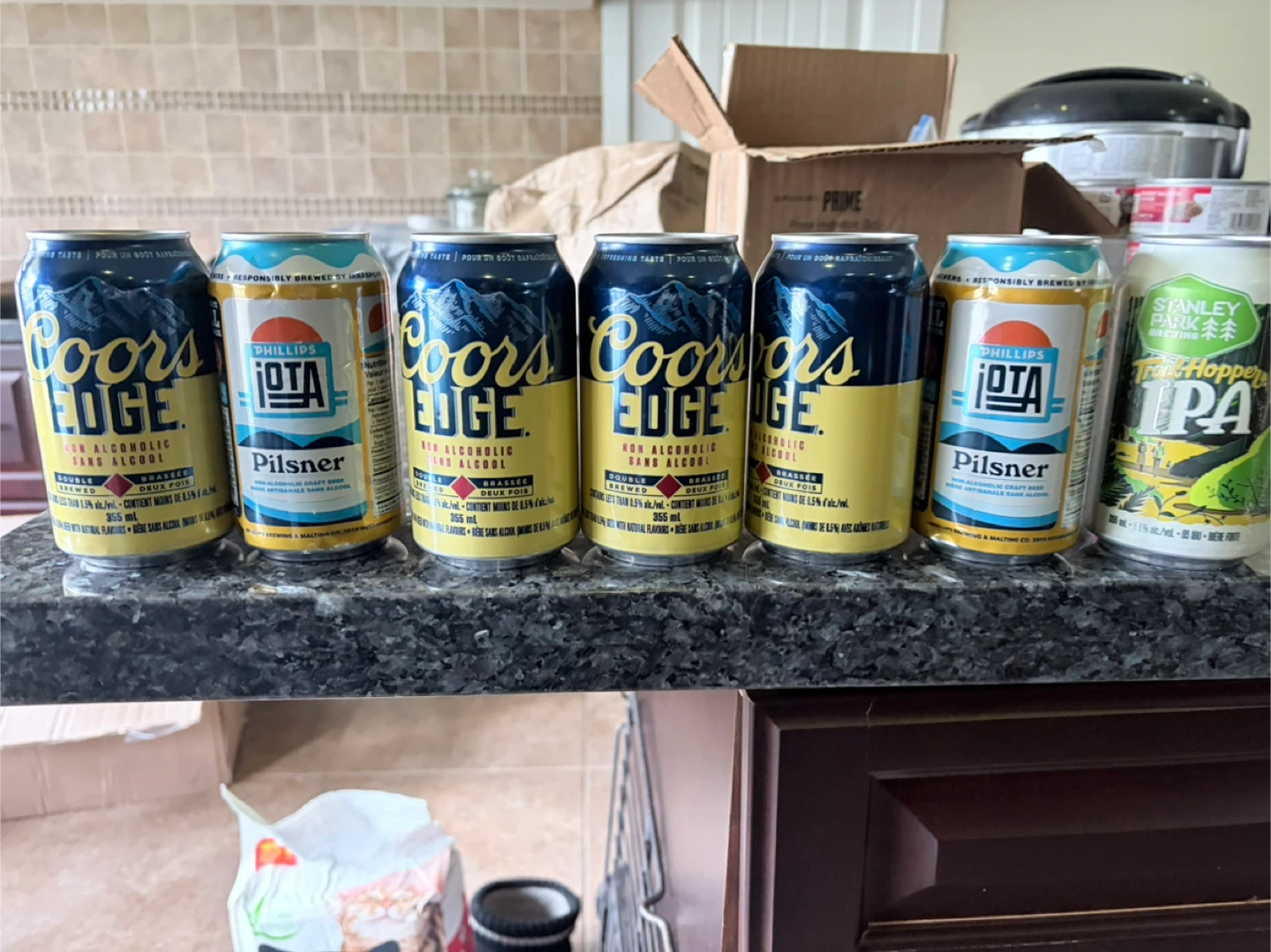 FREE non-alcoholic beer