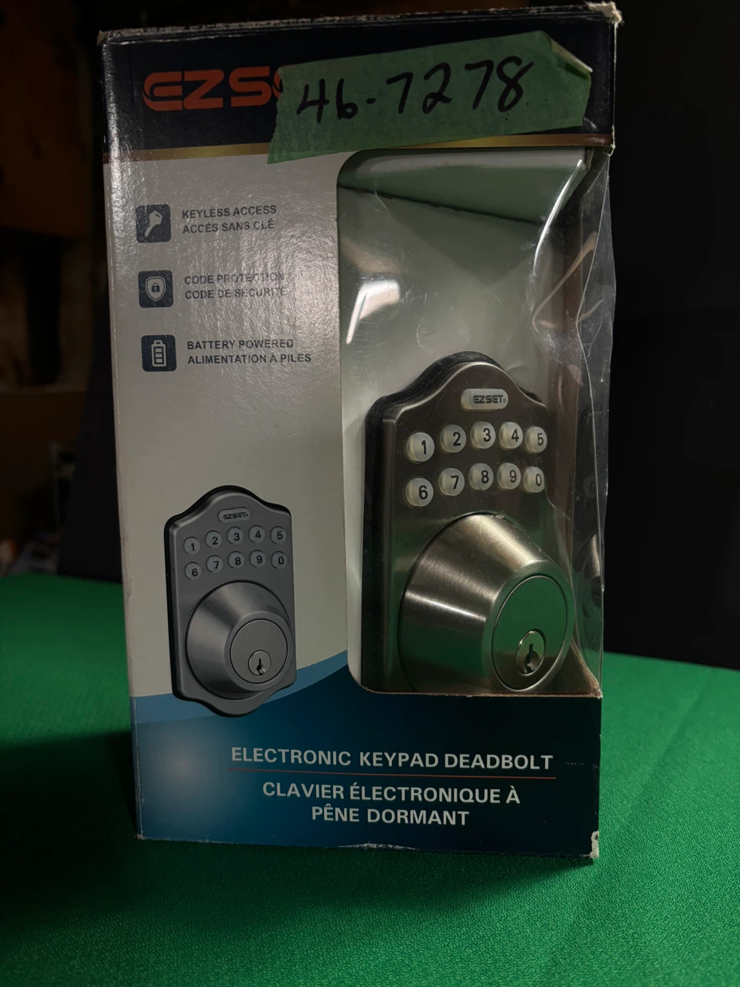 EZSET Electronic Keypad Deadbolt