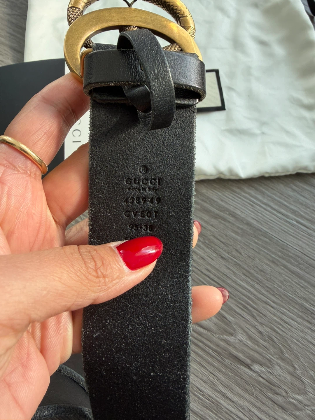 Gucci Black Queen Margaret Belt - photo 4