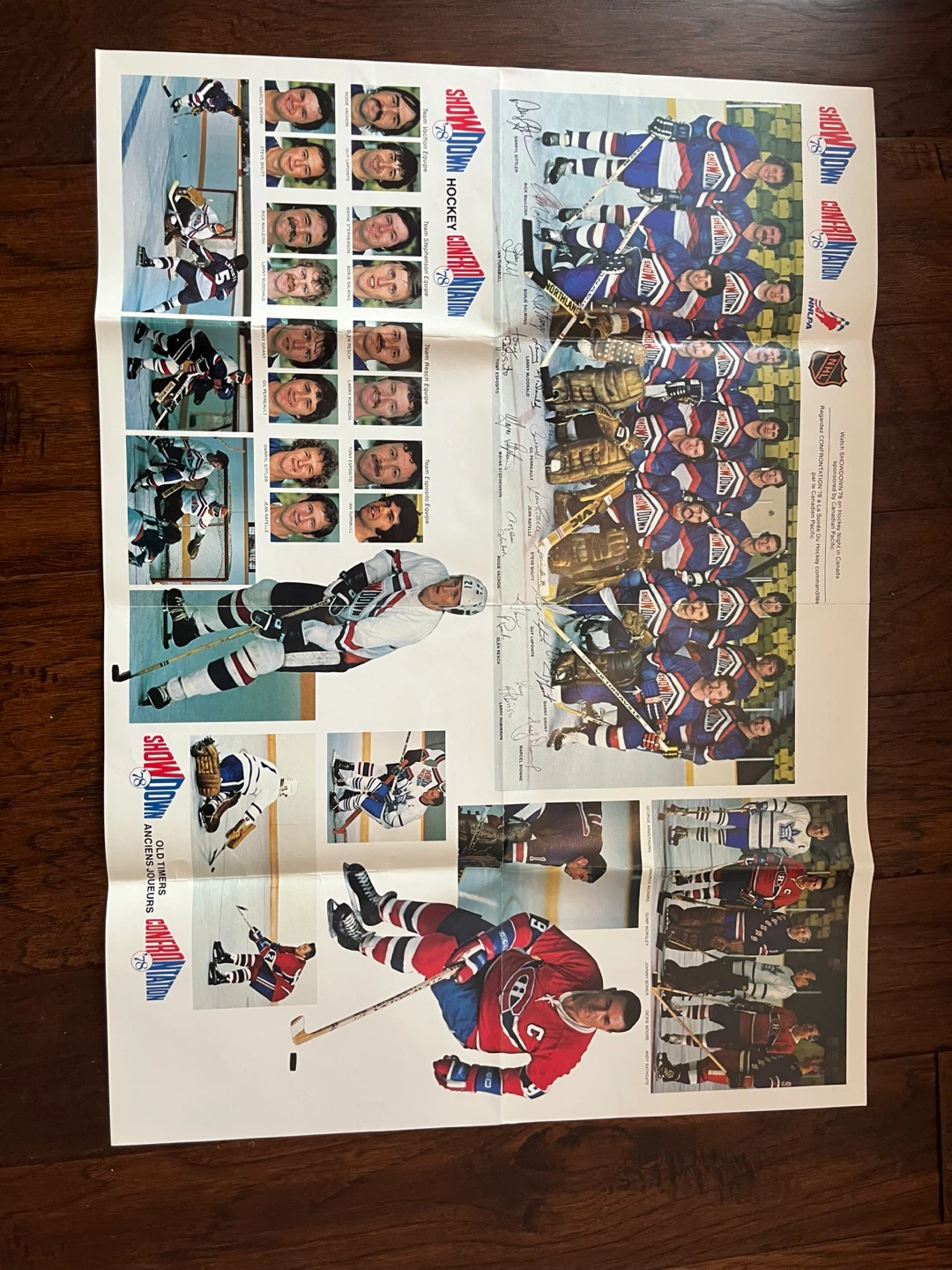 Vintage Hockey Poster ‘Showdown ‘78’