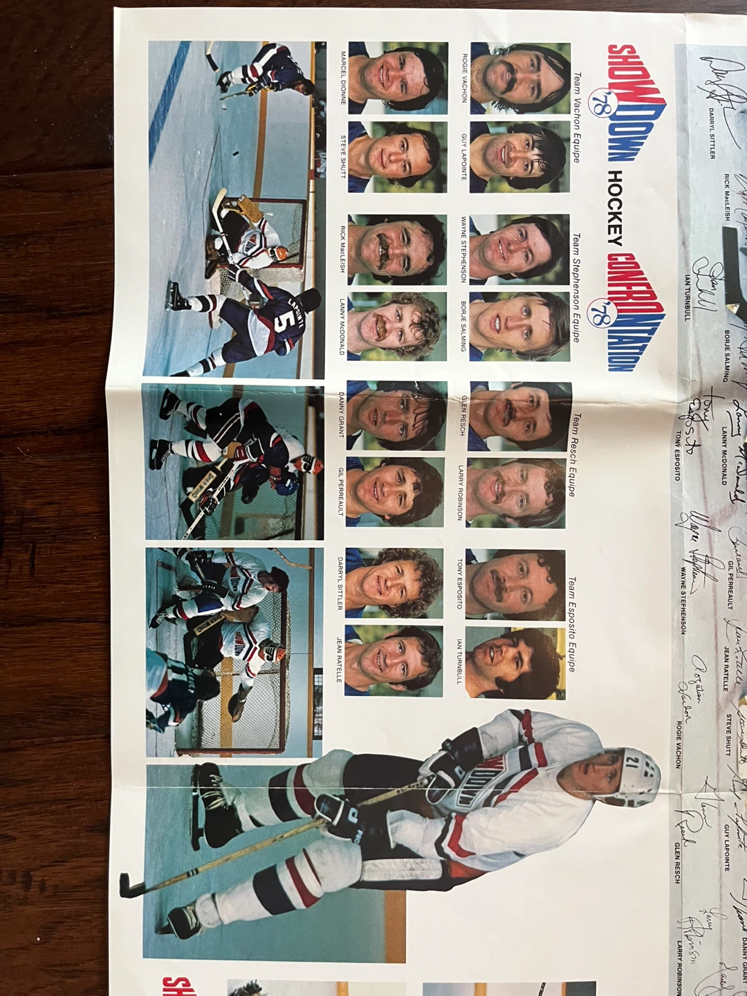 Vintage Hockey Poster ‘Showdown ‘78’ - photo 3