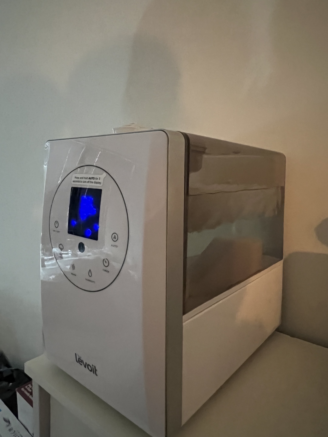 Levoit Hybrid Ultrasonic Humidifier warm and cool