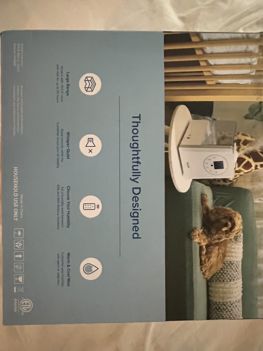Levoit Hybrid Ultrasonic Humidifier warm and cool - photo 4