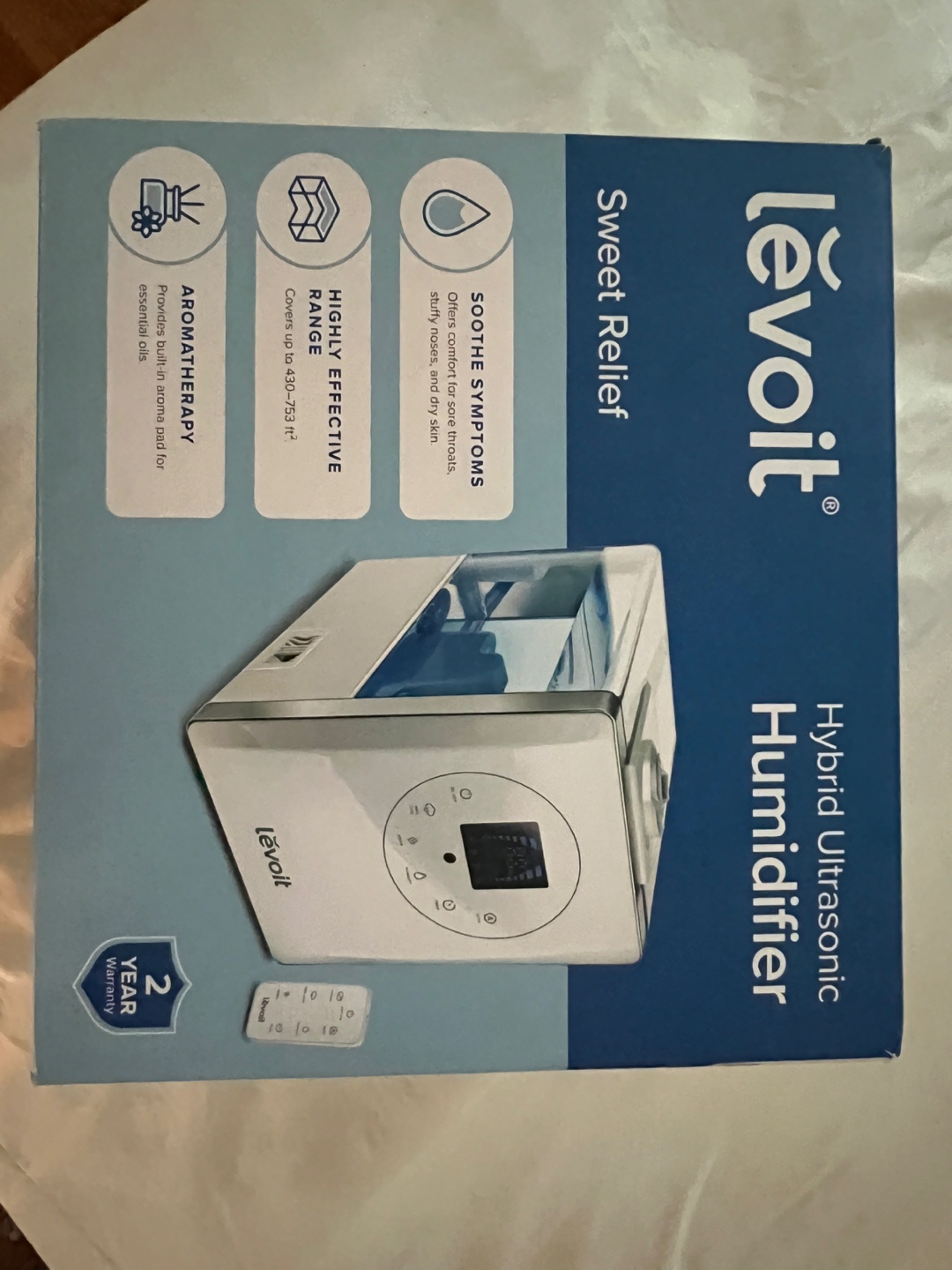 Levoit Hybrid Ultrasonic Humidifier warm and cool - photo 3