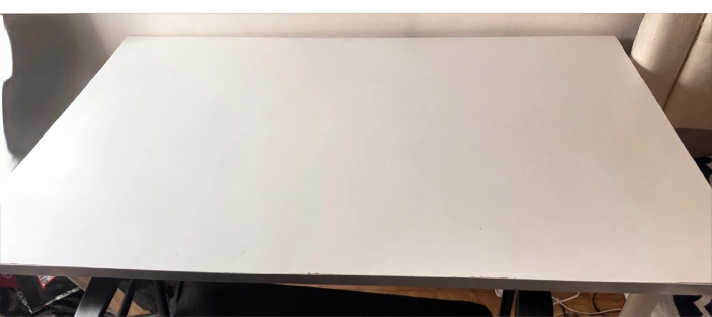 White Desk Table