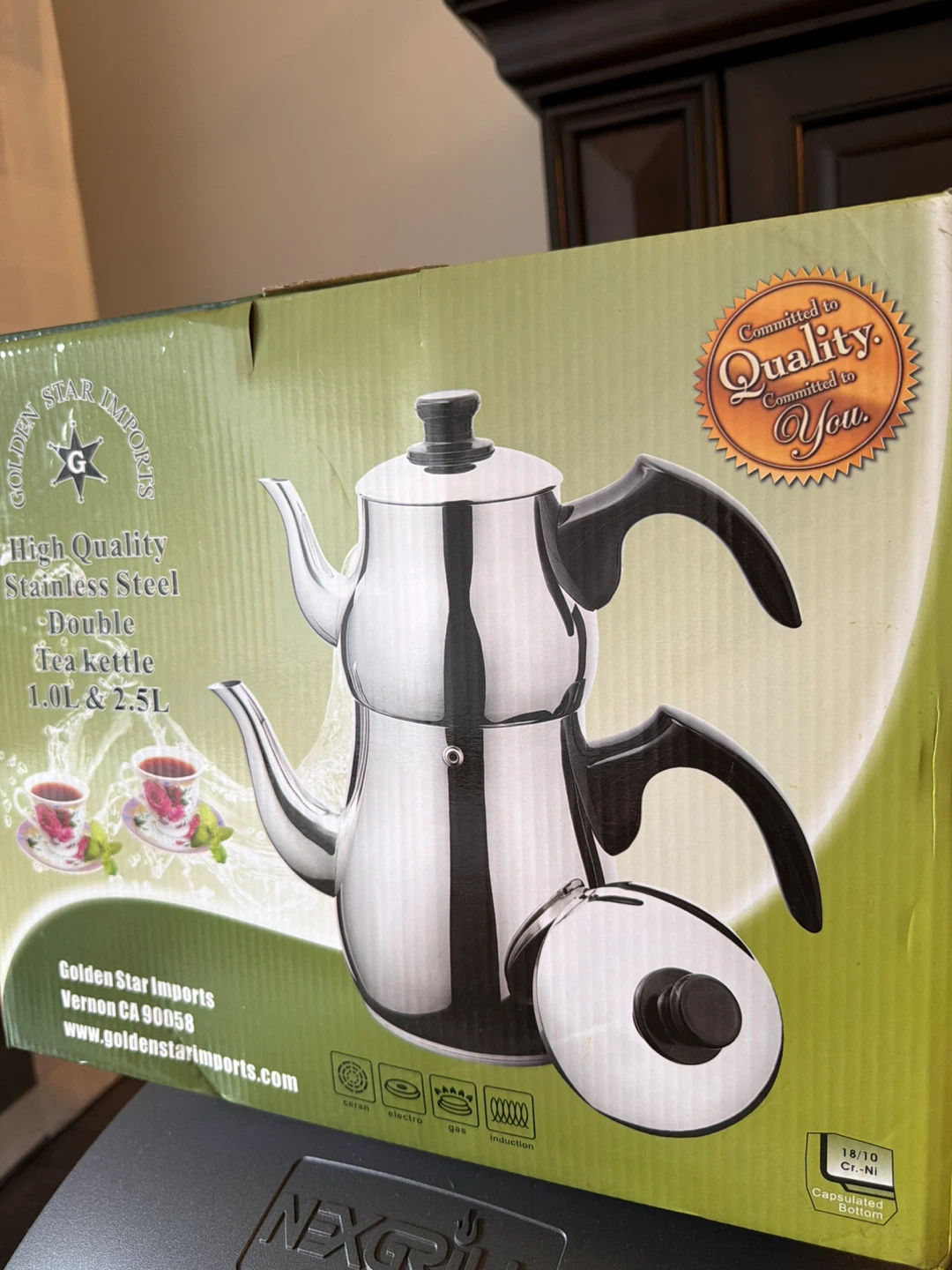 Golden Star Imports Double Tea Kettle 1.0L & 2.5L - photo 2
