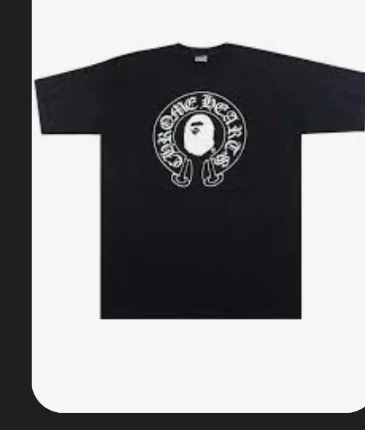 Chrome Hearts x Bape Black T-Shirt