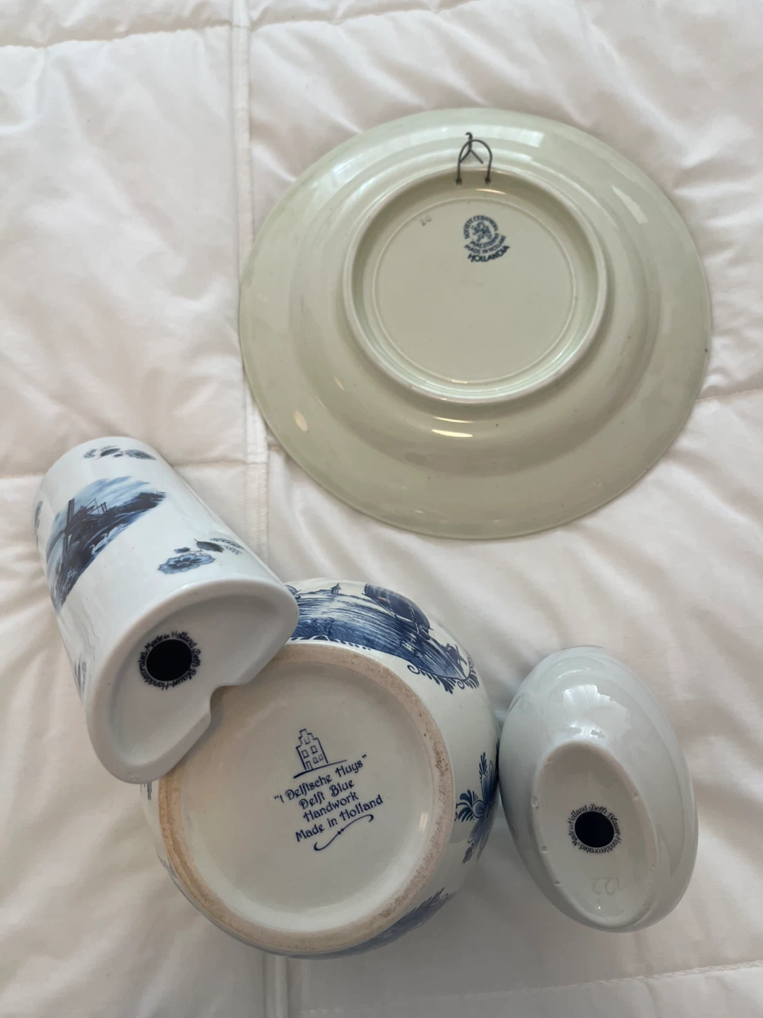 Delftsblauw Delft Blue Handwork Holland Ceramic Set - photo 2
