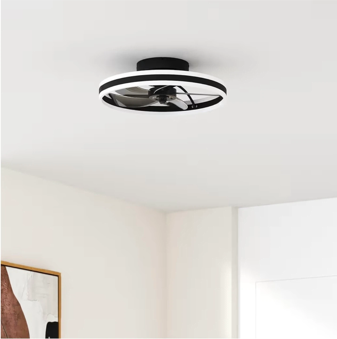 Modern Ceiling Fan with Light and Remote - photo 2